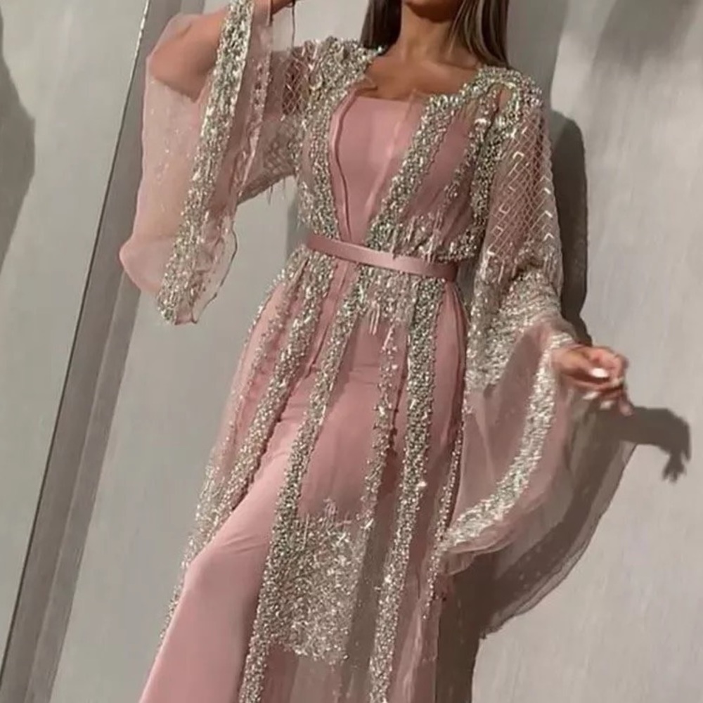 💋 BEAUTIFUL GIRL 💋 DIAMOND GAL EDGY ELITE QUEEN MAXI FEATHER FRINGE FLOWER - Picture 4 of 16